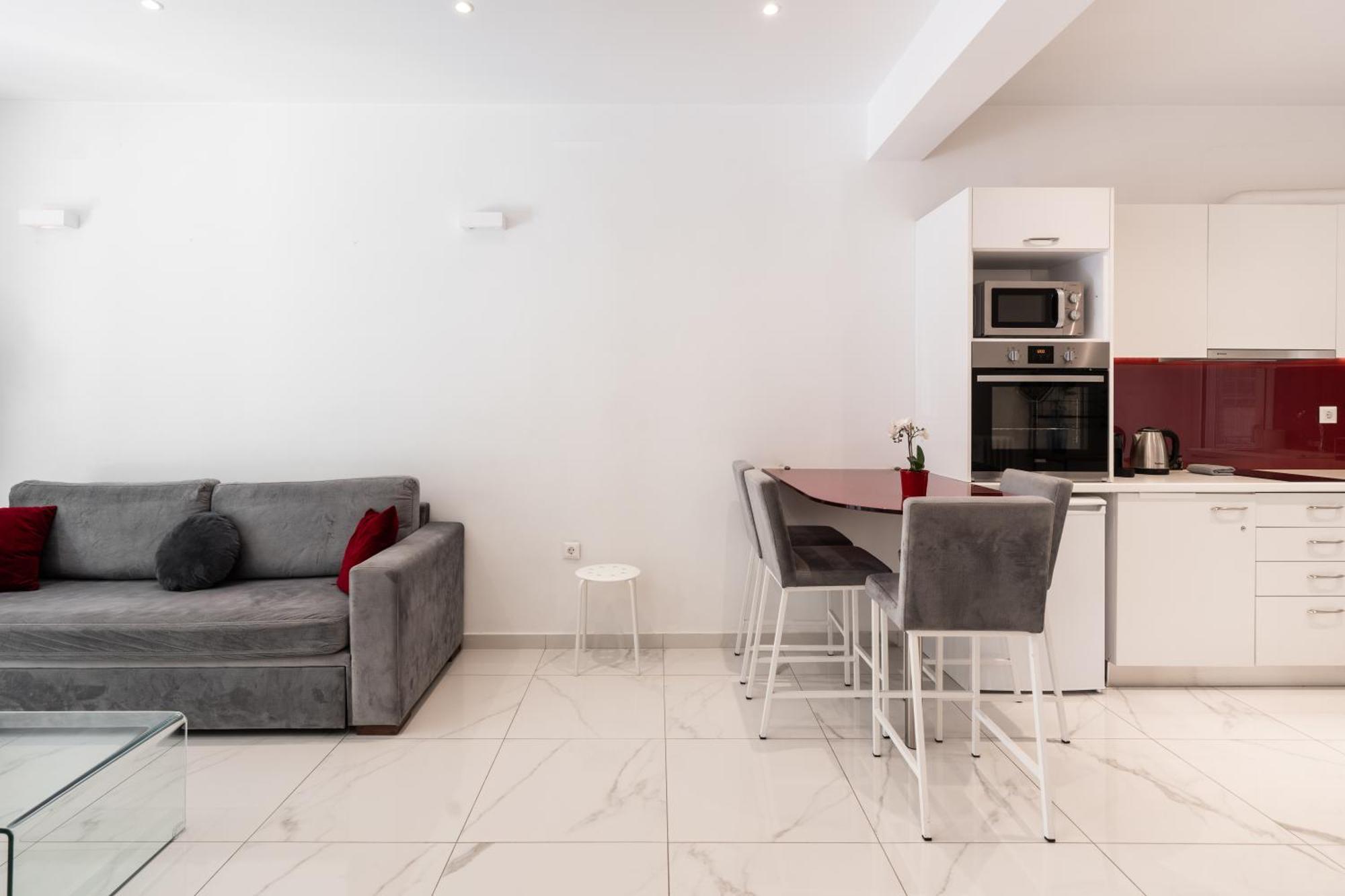 Sophisticated Modern Apt In Athens Center מראה חיצוני תמונה