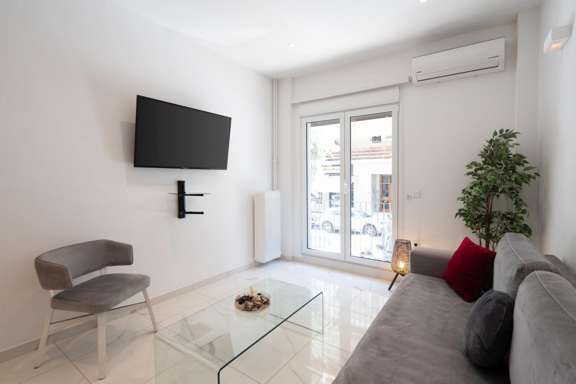 Sophisticated Modern Apt In Athens Center מראה חיצוני תמונה