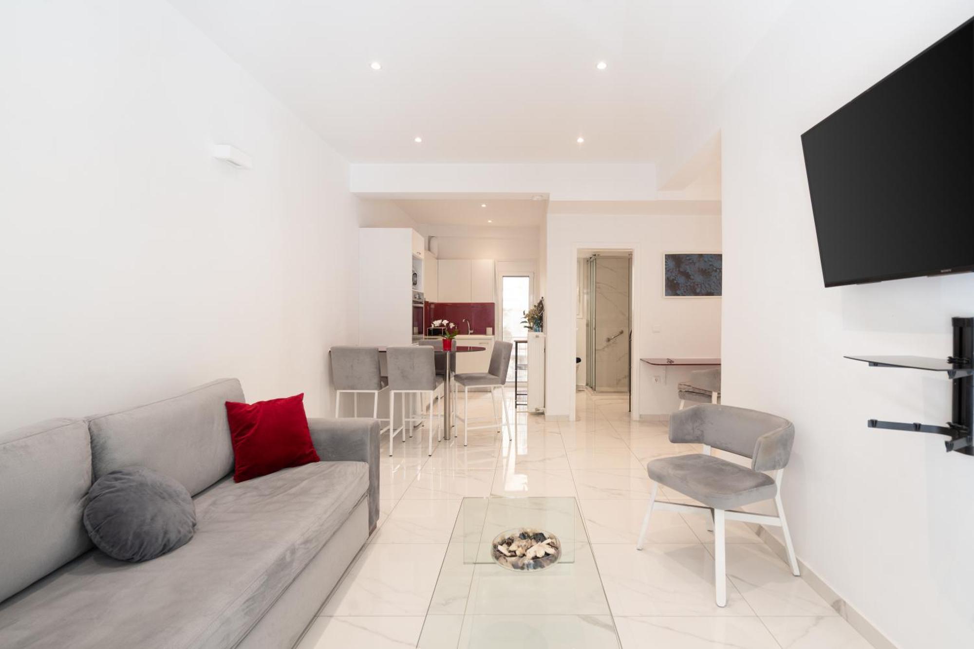 Sophisticated Modern Apt In Athens Center מראה חיצוני תמונה