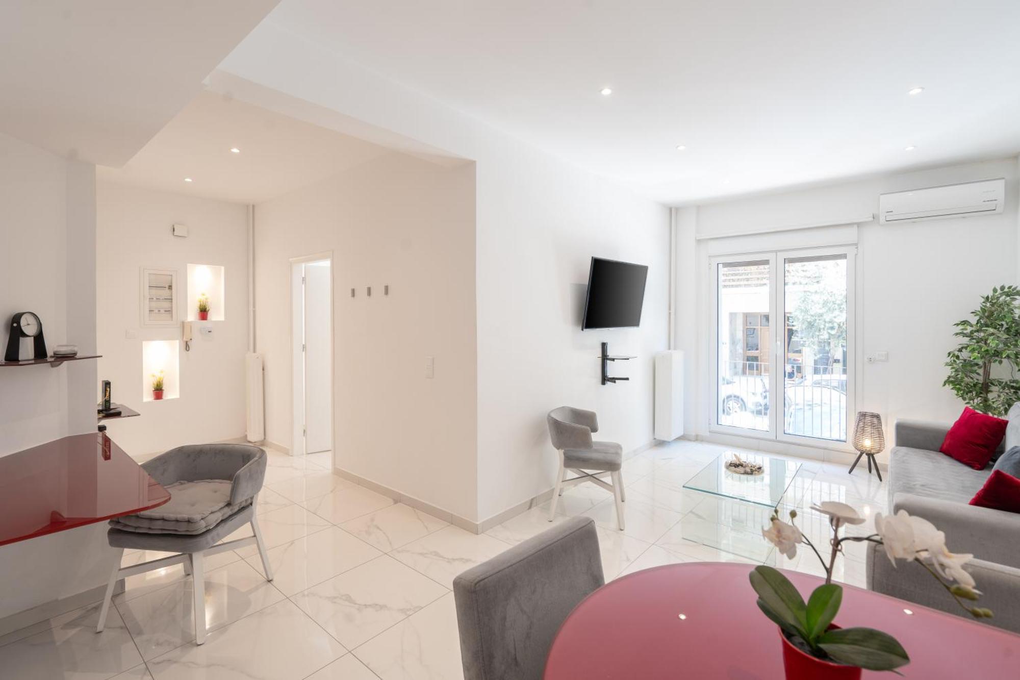 Sophisticated Modern Apt In Athens Center מראה חיצוני תמונה